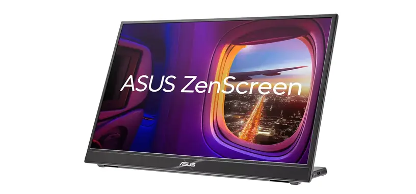 ASUS presenta el monitor portátil ZenScreen MB16QHG, tipo IPS 2.5K de 120 Hz