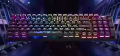 ASUS anuncia el Strix Scope II 96 Wireless, teclado mécanico extendido con Bluetooth