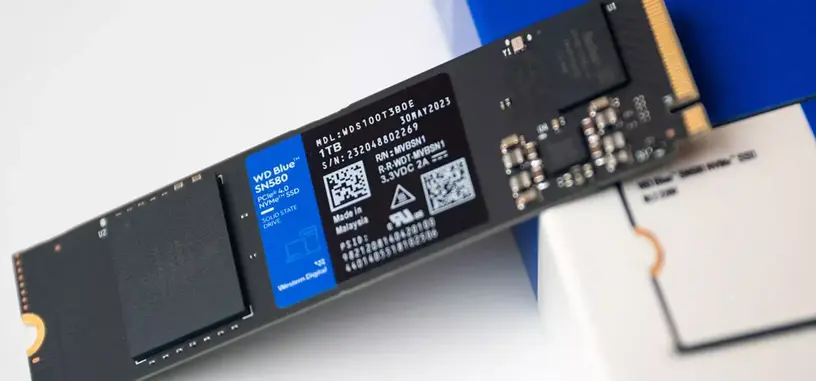 Western Digital presenta la serie WD Blue SN580 de SSD tipo PCIe 4.0