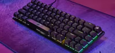 Corsair presenta el teclado K65 Pro Mini de tamaño 65 % con interruptores ópticos