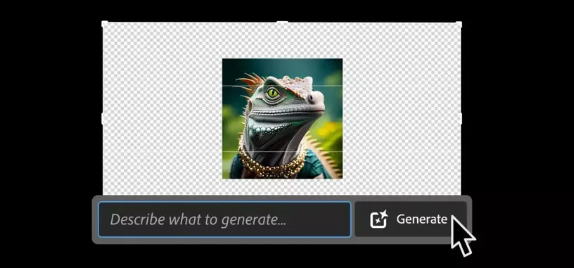 Adobe añade 'ampliación generativa' por IA a la herramienta de recorte de 'Photoshop'