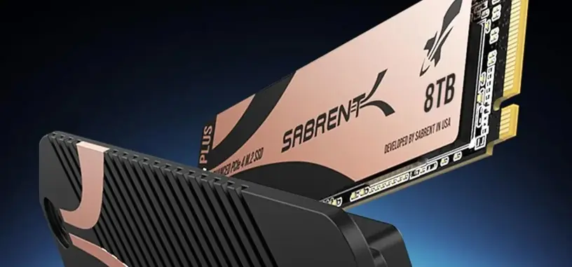 Sabrent anuncia una versión de la Rocket 4 Plus con 8 TB de capacidad con disipador apto para PS5