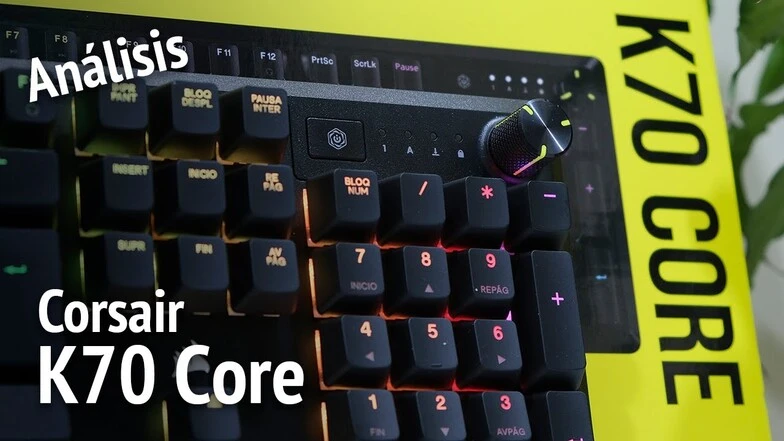 Análisis del teclado mecánico CORSAIR K68 RGB