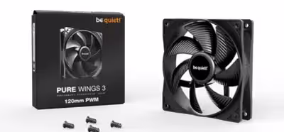 Be Quiet! presenta los ventiladores Pure Wings 3