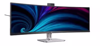 Philips anuncia el monitor 49B2U5900CH, monitor ultrapanorámico VA 5K con cámara web