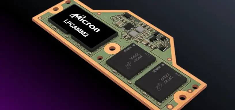 Micron anuncia LPCAMM2, módulos de RAM basados en LPDDR5