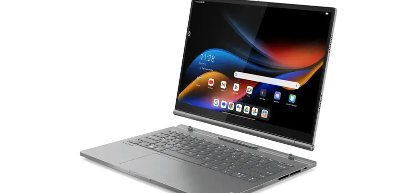 El ThinkBook Plus Gen 5 Hybrid de Lenovo es un equipo Android y otro Windows en el mismo dispositivo