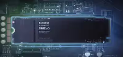 Samsung anuncia la serie 990 EVO de SSD con interfaz híbrida PCIe 4.0 ×4 y PCIe 5.0 ×2