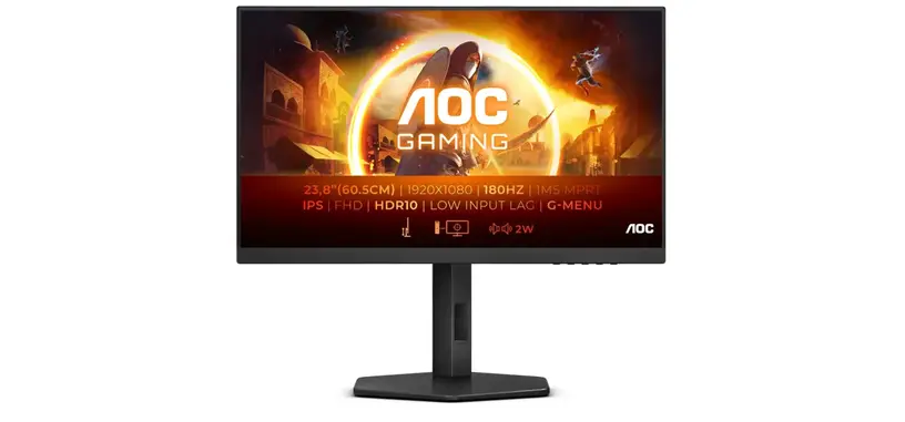 AOC anuncia los monitores 24G4X y 27G4X, FHD de 180 Hz económicos