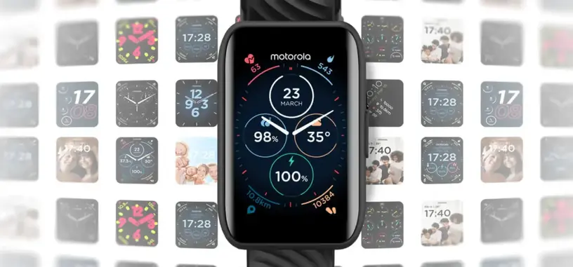 Motorola presenta la pulsera de actividad Moto Watch 40