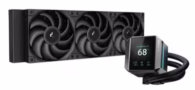 Deepcool anuncia la serie Mystique de refrigeraciones líquidas con pantalla