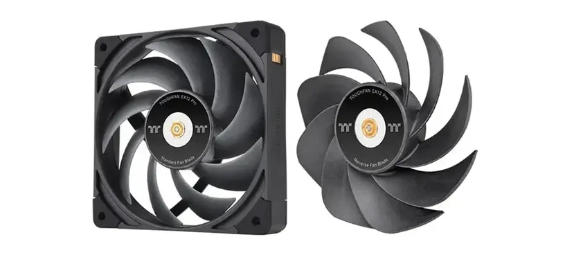 Thermaltake anuncia la serie Toughfan EX Pro de ventiladores invertibles