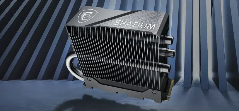 MSI pone a la venta la serie Spatium M580 Frozr de SSD tipo PCIe 5.0
