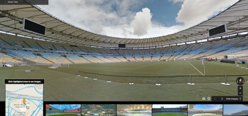 Visita los estadios del Mundial de Fútbol mediante Google Street View