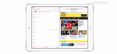 El iPad podría mostrar dos aplicaciones a la vez por pantalla en un futuro cercano