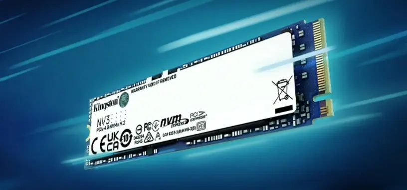 Kingston anuncia la serie NV3 de SSD de tipo PCIe 4.0