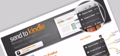 Amazon saca un addon para Firefox para enviar información del navegador directamente al Kindle