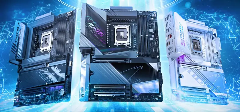 Gigabyte presenta 17 placas base Z890 para los Core Ultra 200S