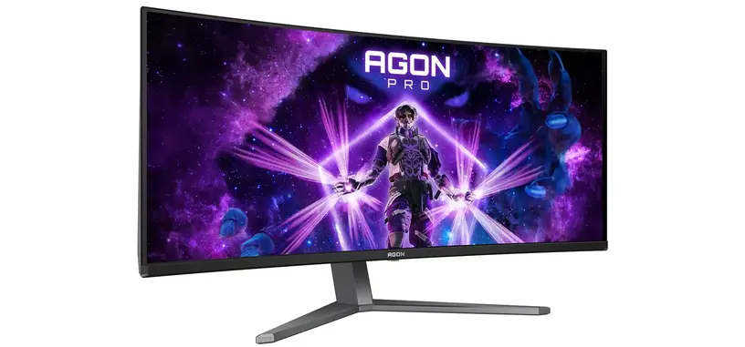 AOC anuncia el AGON PRO AG346UCD, monitor QD-OLED de 34˝ UWQHD de 175 Hz