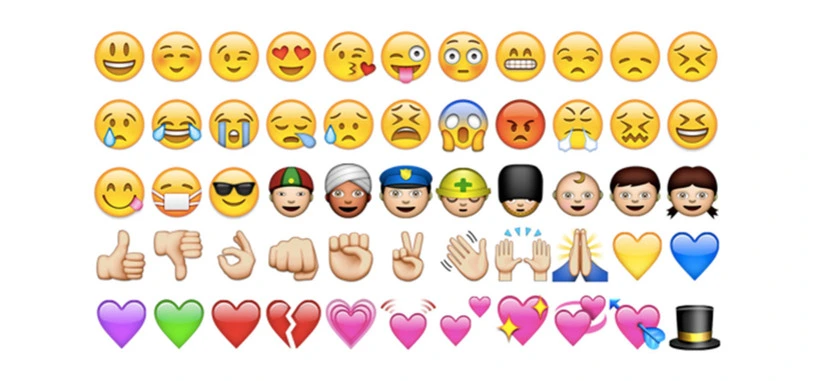 El estándar Unicode añade otros 250 emojis a la lista de iconos disponibles