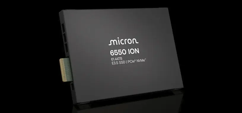 Micron anuncia la primera SSD de 60 TB con interfaz PCIe 5.0 x4