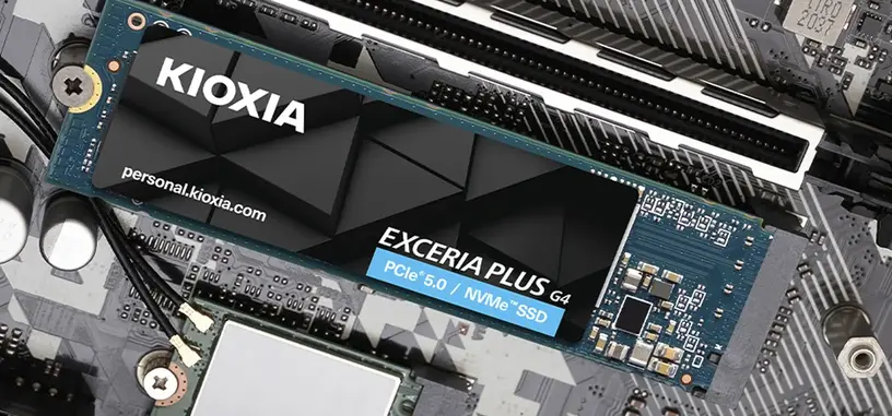 Kioxia anuncia la serie Exceria Plus G4 de SSD de tipo PCIe 5.0