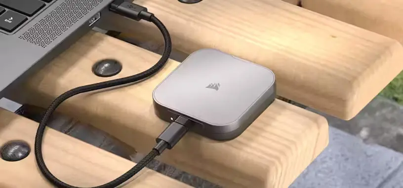 Corsair anuncia la SSD externa EX400U con un USB4