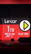 Lexar anuncia una micro-SD Express de 1 TB pensada para la Switch 2