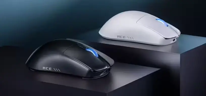 ASUS presenta el ROG Harpe II Ace de solo 48 g, sensor de 42 000 PPP, 8000 Hz