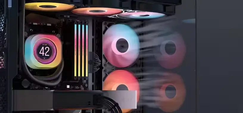 Corsair presenta la serie RS-R ARGB de ventiladores con flujo invertido