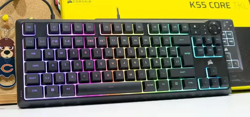 Análisis: Corsair K55 Core TKL review en español