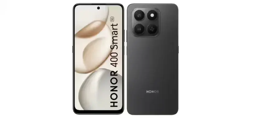 Honor anuncia el 400 Smart 5G, con un Snapdragon 6s Gen 3, 6500 mAh
