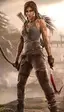 Sophie Turner deja la piel de lobo para enfundarse el traje de arqueóloga en la nueva serie de 'Tomb Raider'