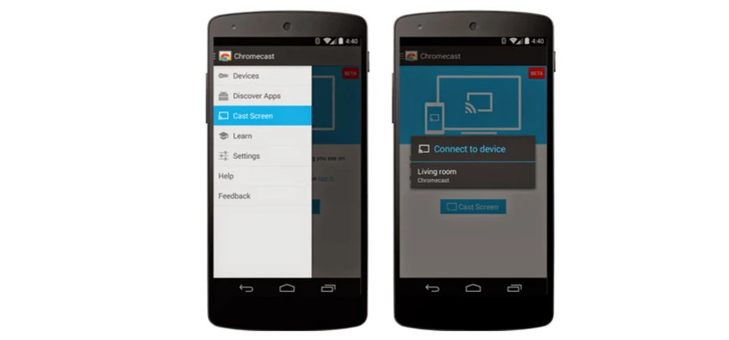 Chromecast ahora es capaz de duplicar la pantalla de tu Android en tu televisión