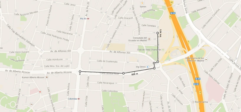 Google Maps ahora permite medir distancias: vuelve el experimento de la regla