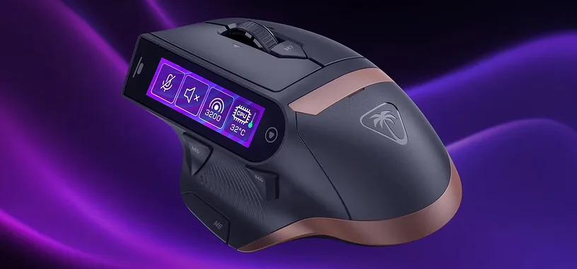 Turtle Beach anuncia el ratón Command Series MC7 con pantalla táctil