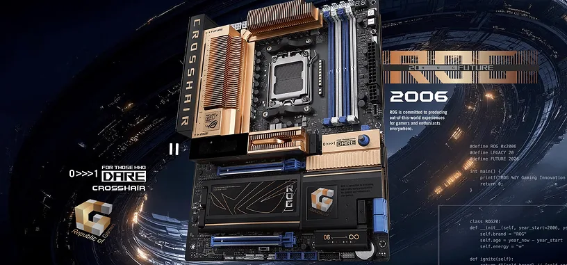 ASUS presenta la placa base ROG Crosshair 2026