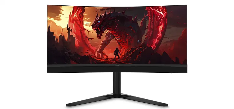 Acer presenta el Nitro XV345CKR P, monitor VA de 34˝ de 5120x2160 píxles, 180 Hz y HDR1000
