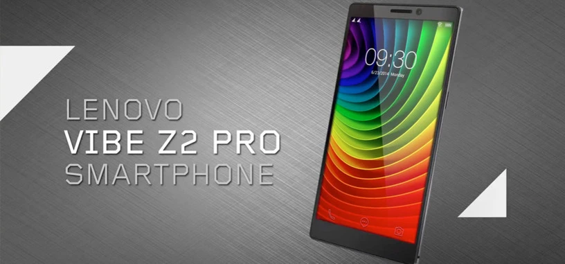 Lenovo presenta su phablet Vibe Z2 Pro con pantalla QHD de 6 pulgadas