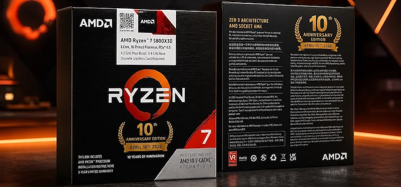 AMD relanza el Ryzen 7 5800X3D