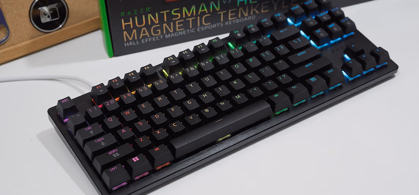 Análisis: Razer Huntsman v3 HE Magnetic Tenkeyless 8KHZ review en español