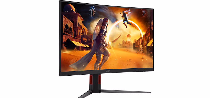 AOC anuncia el CQ32G4ZA, monitor VA curvo de 31,5˝ QHD de 260 Hz dual HD de 500 Hz