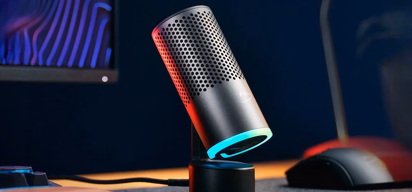 HyperX presenta el SoloCast 2 Pro, un micrófono USB de condensador con dos cápsulas e iluminación RGB