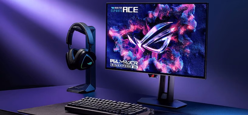 ASUS presenta cuatro monitores ROG OLED de 24.5˝ y hasta 720 Hz para competición