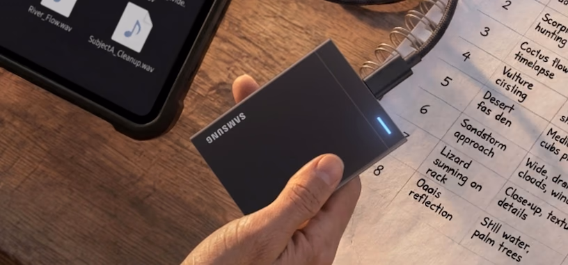 Samsung anuncia las SSD portátiles P7 y P9 con USB4