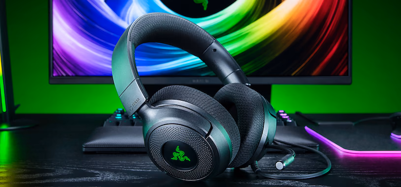 Razer anuncia los Kraken V4 X, microauriculares con cable y vibración háptica