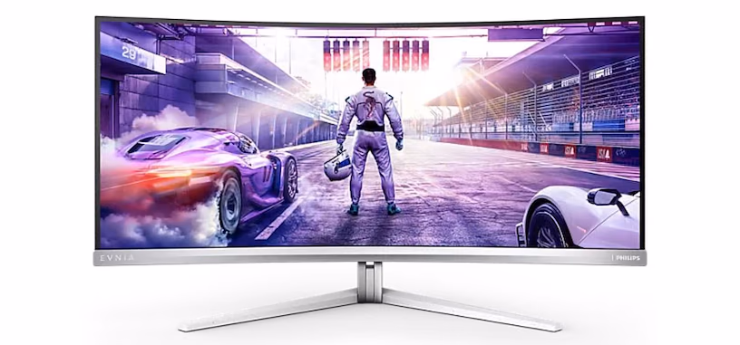 Philips anuncia el Evnia 34M2C8600P, monitor QD-OLED curvo UWQHD de 34˝ y 280 Hz