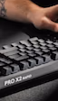 Logitech G anuncia el teclado Pro X2 Rapid, con interruptores magnéticos y una pequeña pantalla monocroma