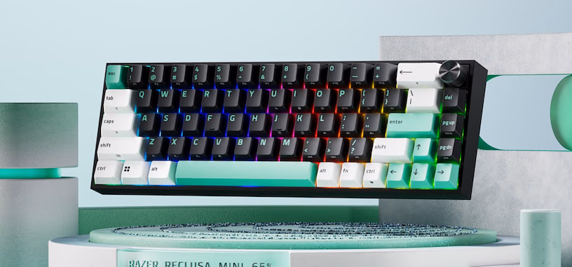 Razer presenta el teclado magnético Reclusa Mini 65%