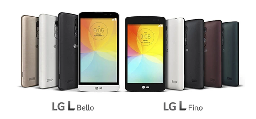 LG presenta dos nuevos teléfonos para mercados emergentes: L Fino y L Bello